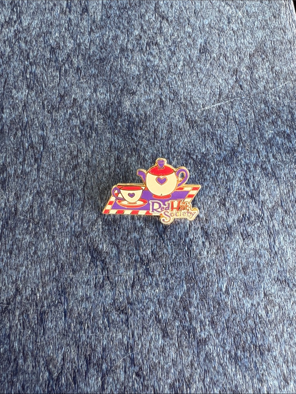 Red Hat Society pin